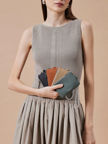 PAZZION, Cleo Mini Chained Pouch, None